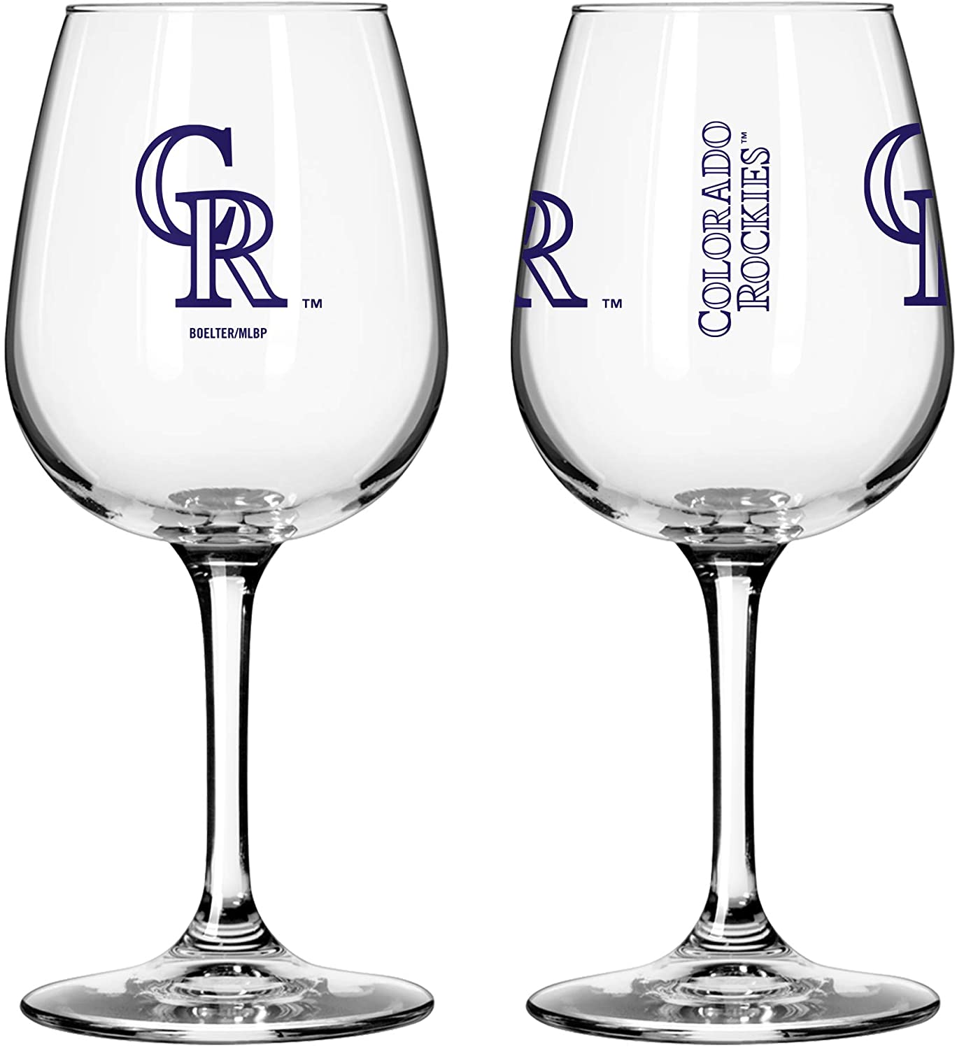 Colorado Rockies Gameday Wine Glass 2 Pack