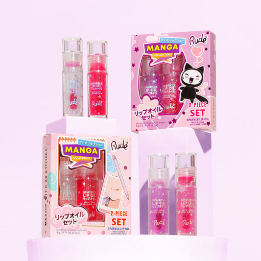 Chibi Manga Collection Sparkle Lip Oil Duo
