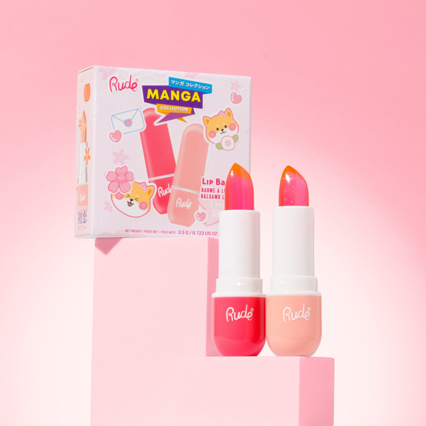 Chibi Manga Collection Lip Balm Duo