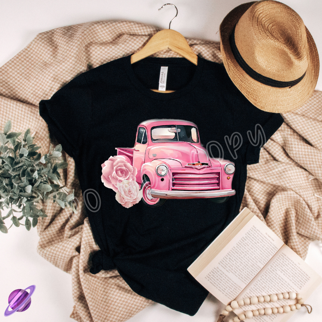 PINK TRUCK - UNISEX TEE