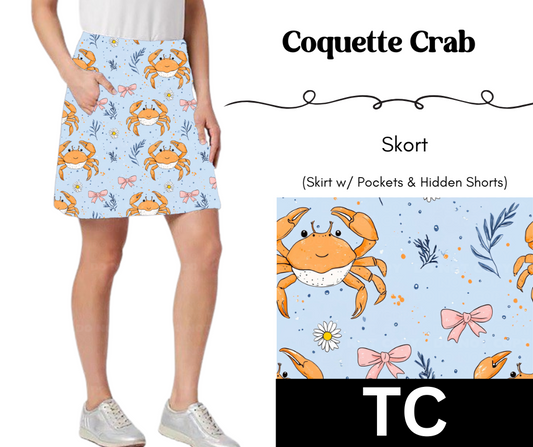 Coquette Crab Skort
