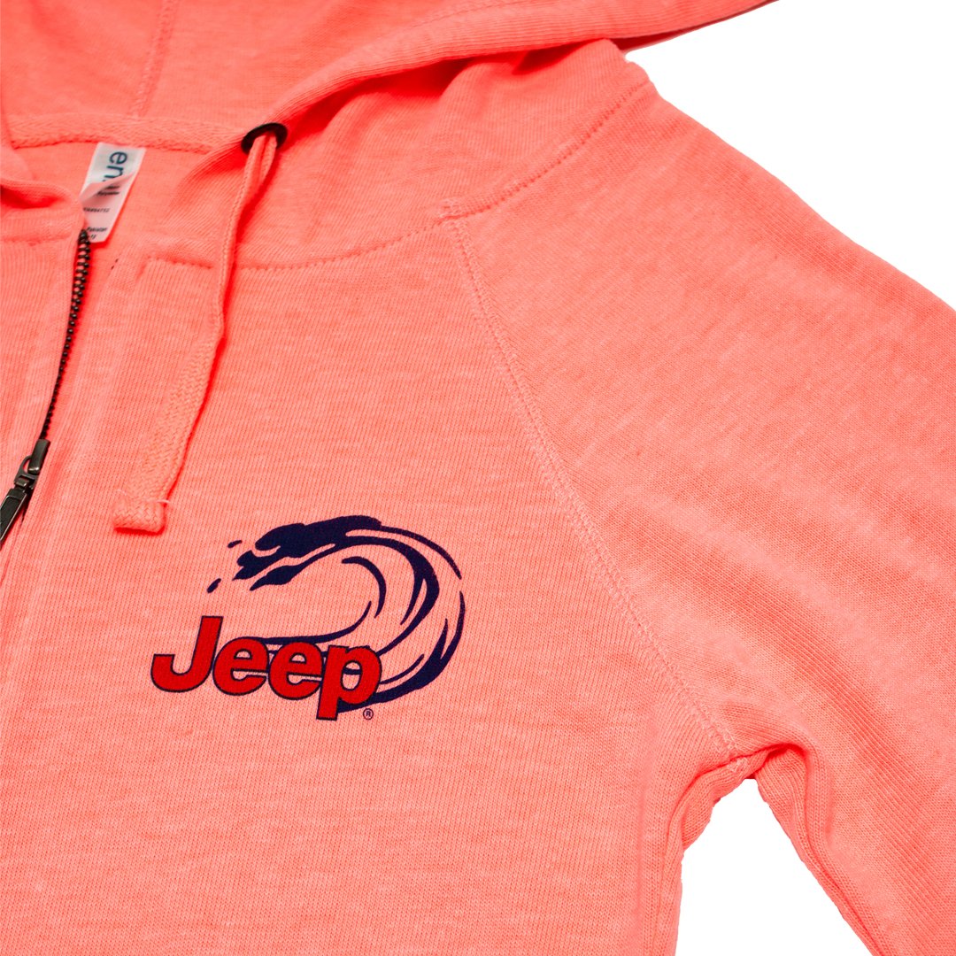Ladies Jeep® Beachin' Good Time Zip-Hoodie-FINAL SALE