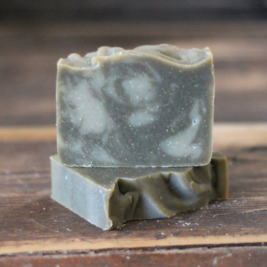 Just Breathe Soap Bar with Cornmint, Tea Tree, & Eucalyptus