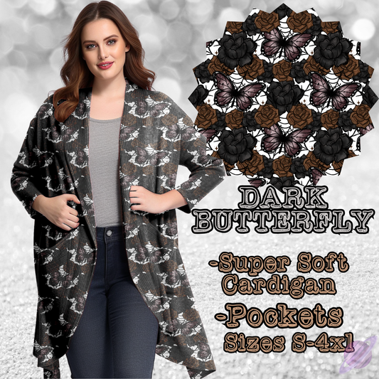 DARK BUTTERFLY-BATCH 119-CARDIGAN-PREORDER CLOSING 9/19