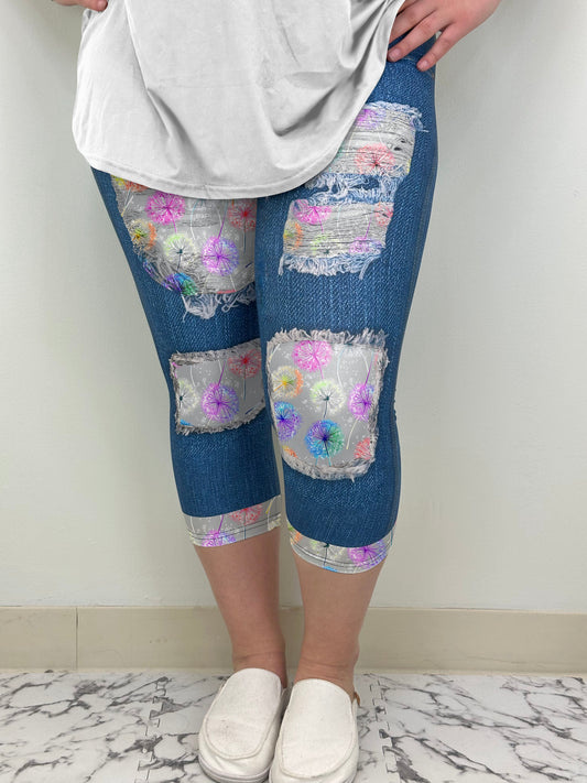 Bright Wishes Denim Capri w/ Pockets | PREORDER CLOSES 2/24, ETA APRIL