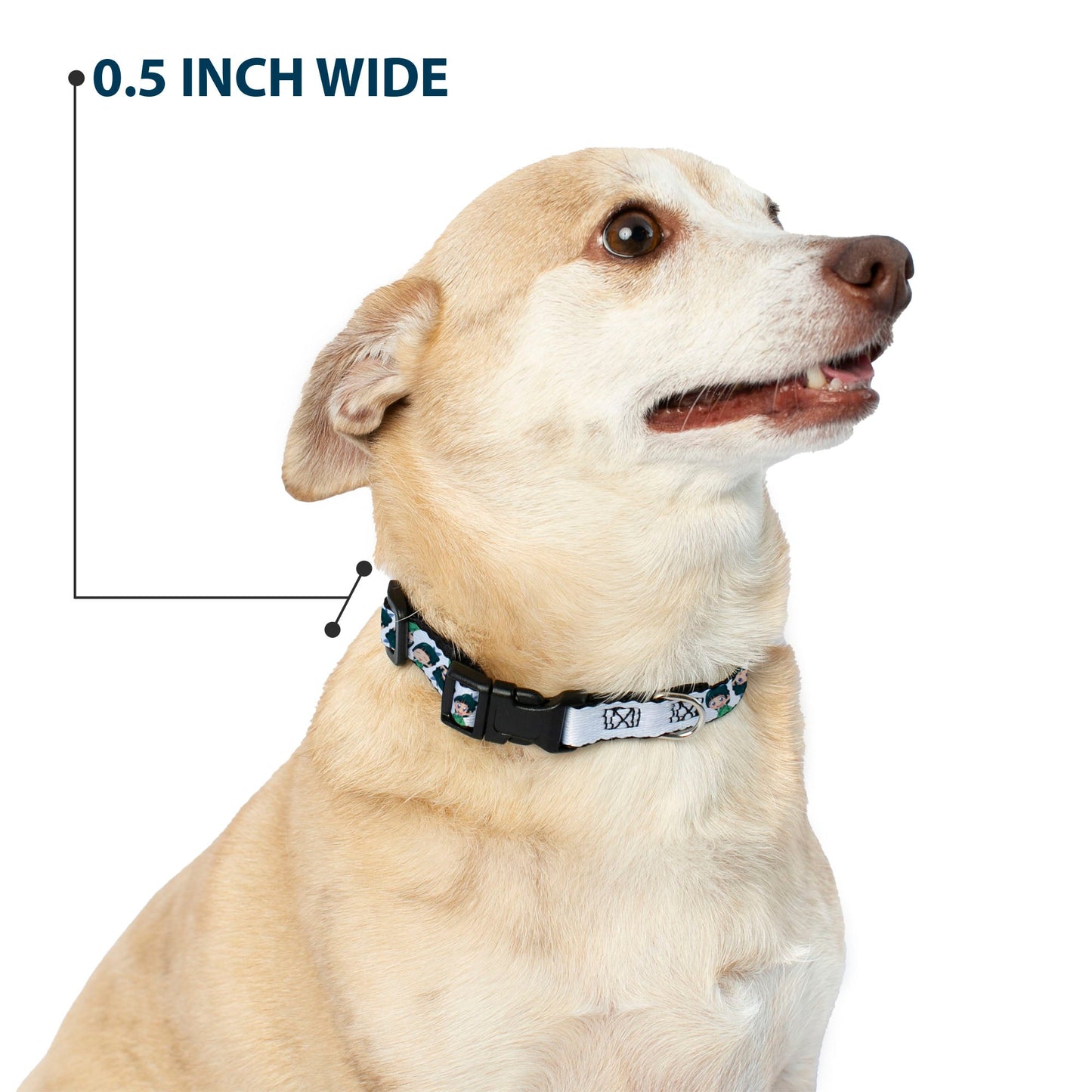 Plastic Clip Collar - The Apothecary Diaries Chibi Maomao Expressions Flip White
