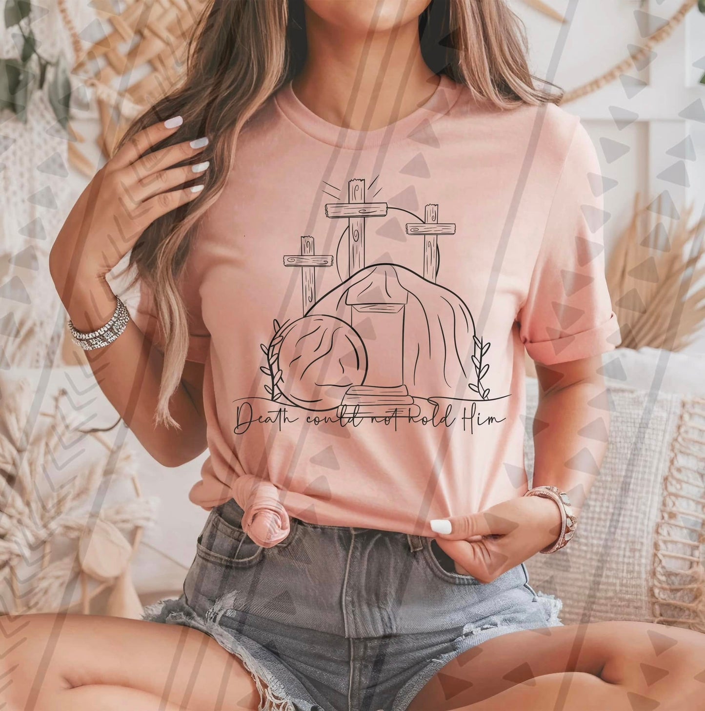 DEATH WOULD NOT HOLD HIM TEE