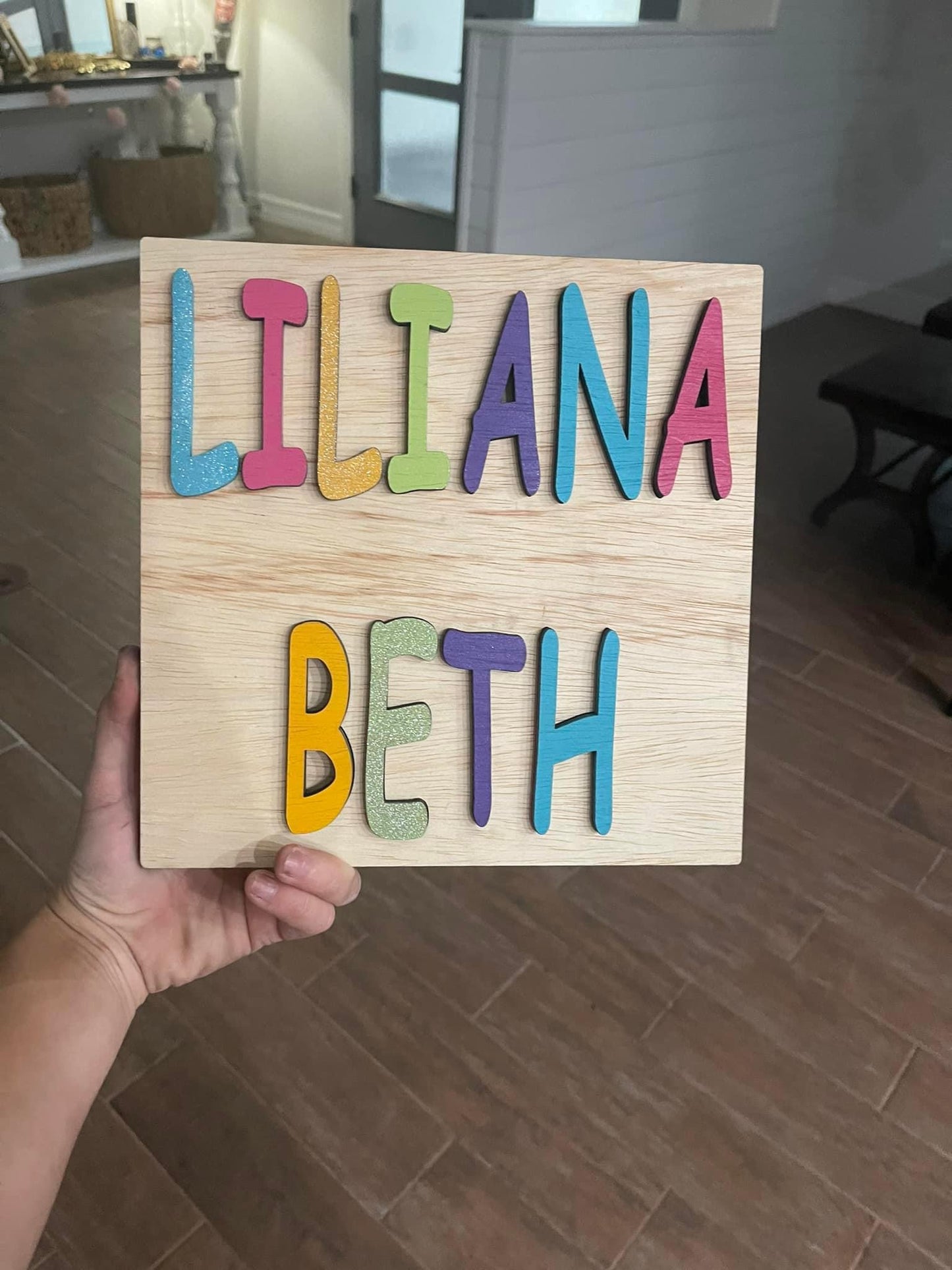 Custom Personalized Name Puzzle (PREORDER - Ships in 3-4 Weeks)