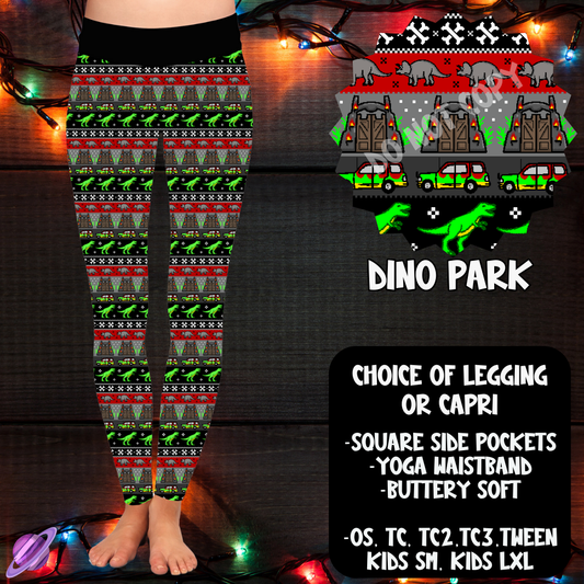DINO PARK-BOTTOMS-XMAS SWEATER (PREORDER CLOSES 9/27, ETA END NOV.)
