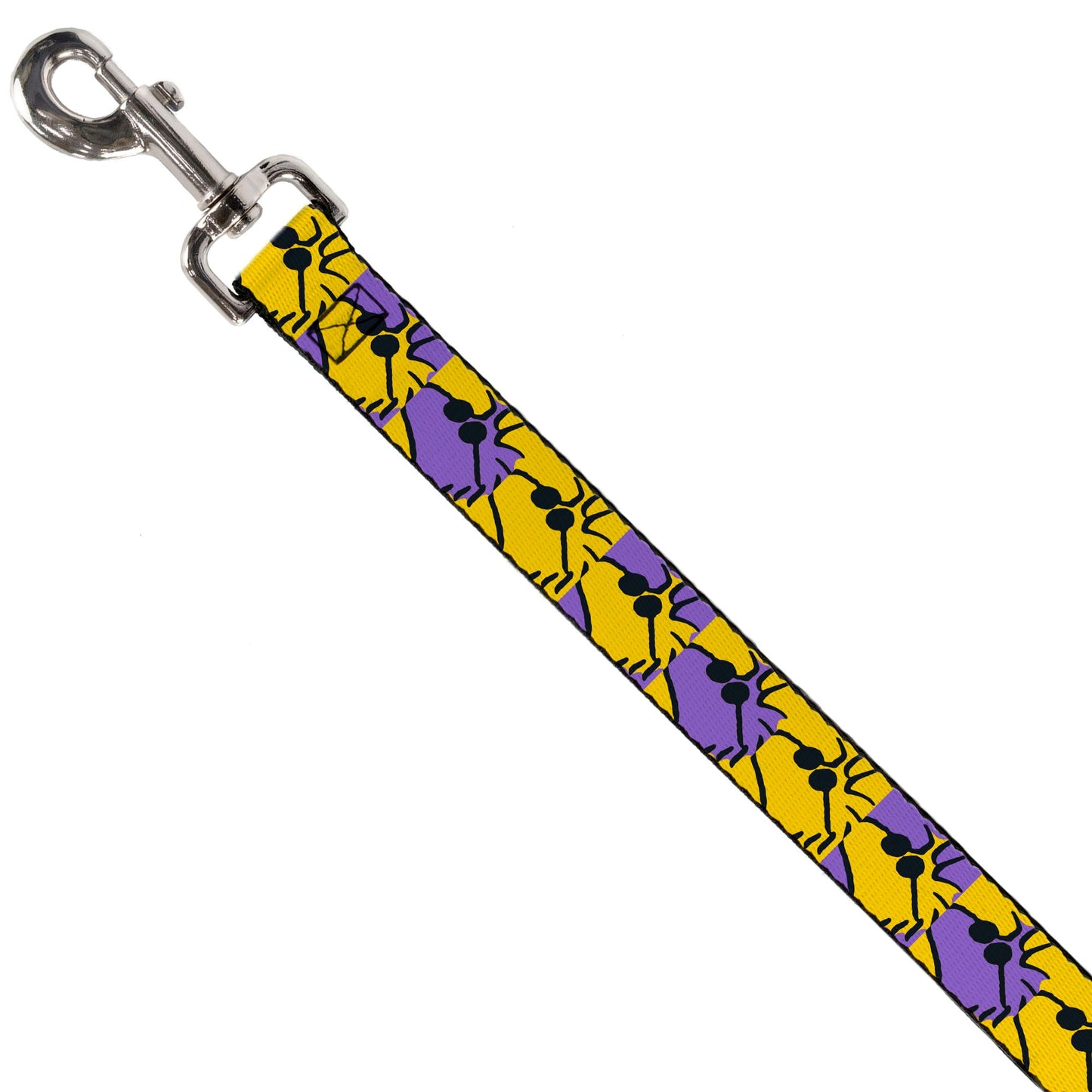 Dog Leash - Peanuts Woodstock Shades Pose Blocks Blue/Yellow/Black