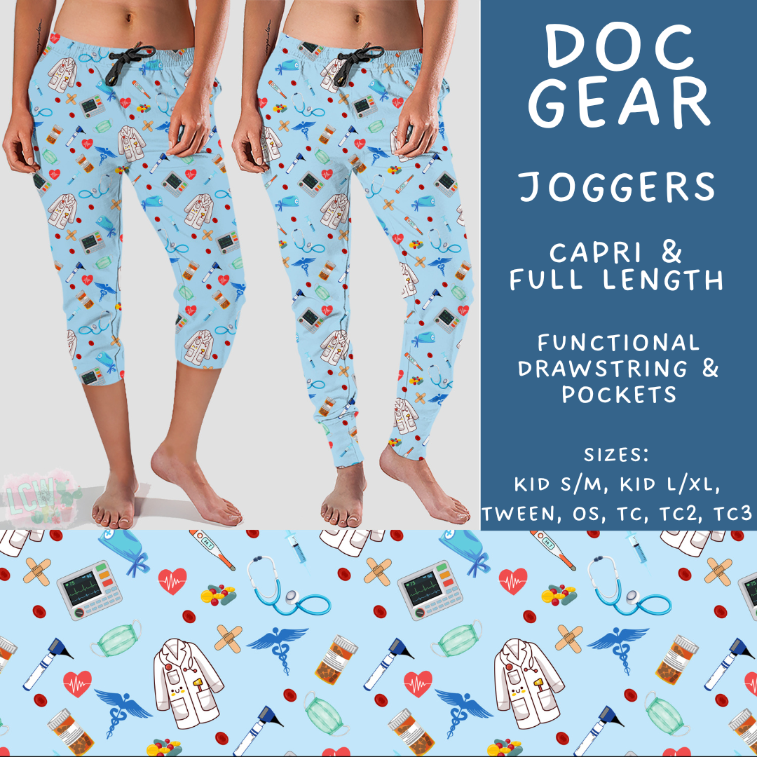 Batch #496 - Careers Collection 2 - Closes 2/25 - ETA late April - Doc Gear Full and Capri Length Joggers