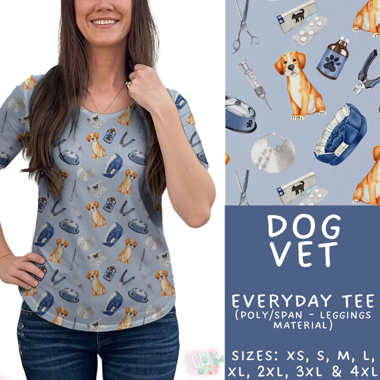 Batch #496 - Careers Collection 2 - Closes 2/25 - ETA late April - Dog Vet Everyday Tee