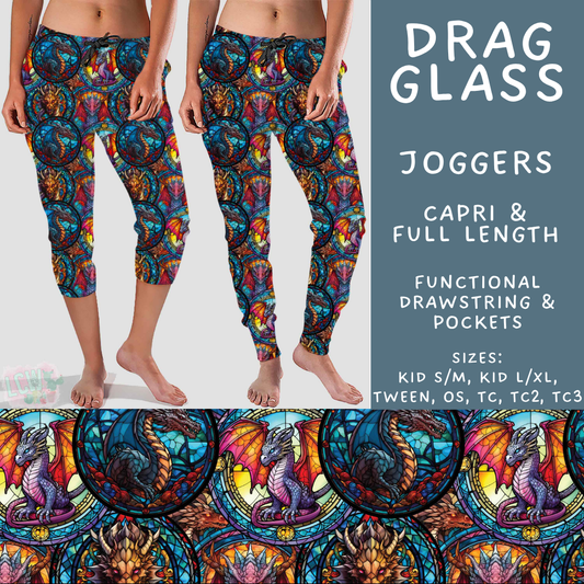 Batch #589 - August Request Run - Closes 9/23 - ETA mid/late Nov - Drag Glass Full and Capri Length Joggers