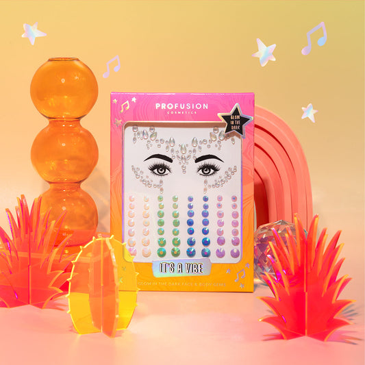 It's a Vibe | Glow-in-the-Dark Face & Body Gems