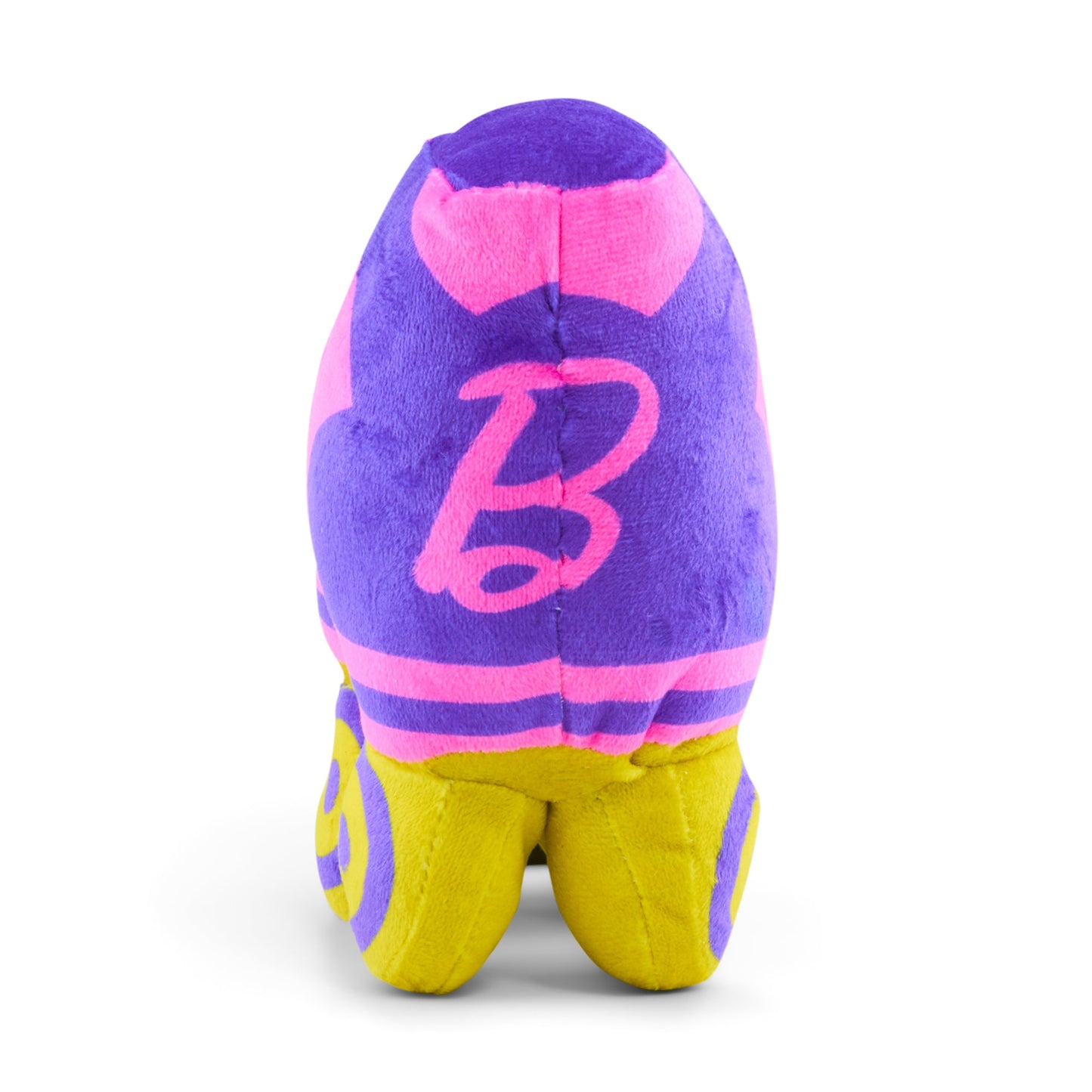 Dog Toy Squeaker Plush - Barbie Roller Skate Replica Pink/Blue