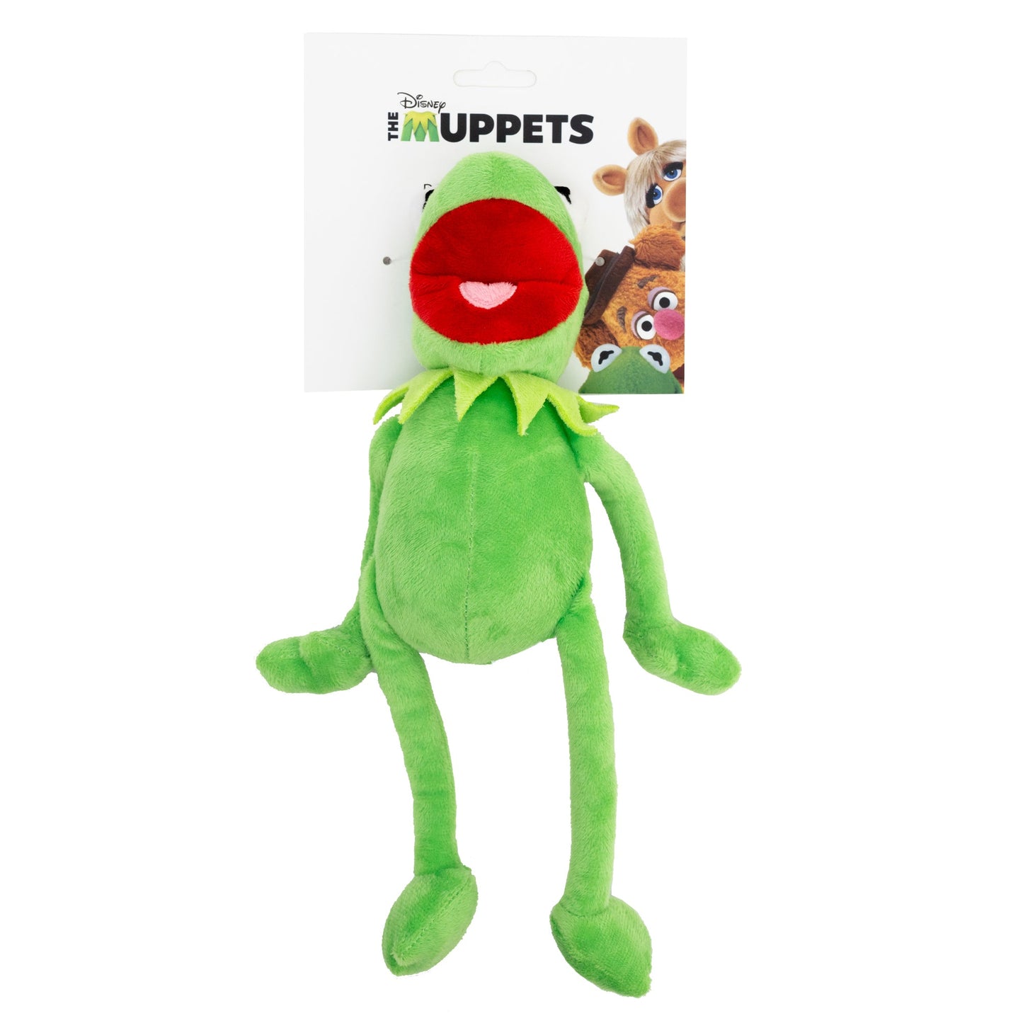 Dog Toy Squeaker Plush - The Muppets Kermit the Frog Full Body Pose