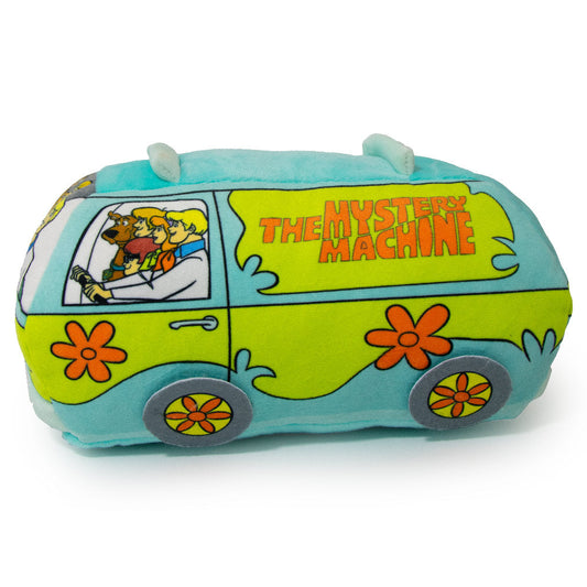 Dog Toy Squeaker Plush - Scooby Doo Group in Mystery Machine Van