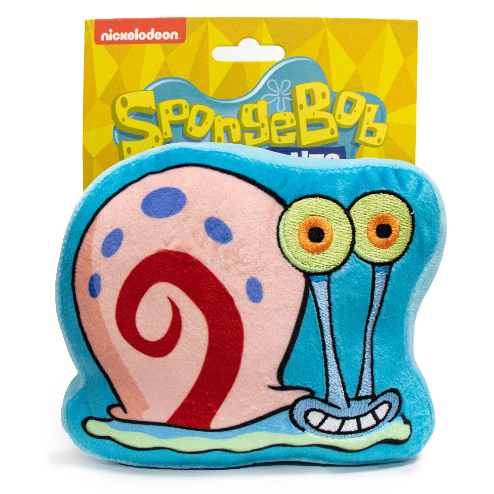 Dog Toy Squeaker Plush - SpongeBob SquarePants Gary the Snail Smiling