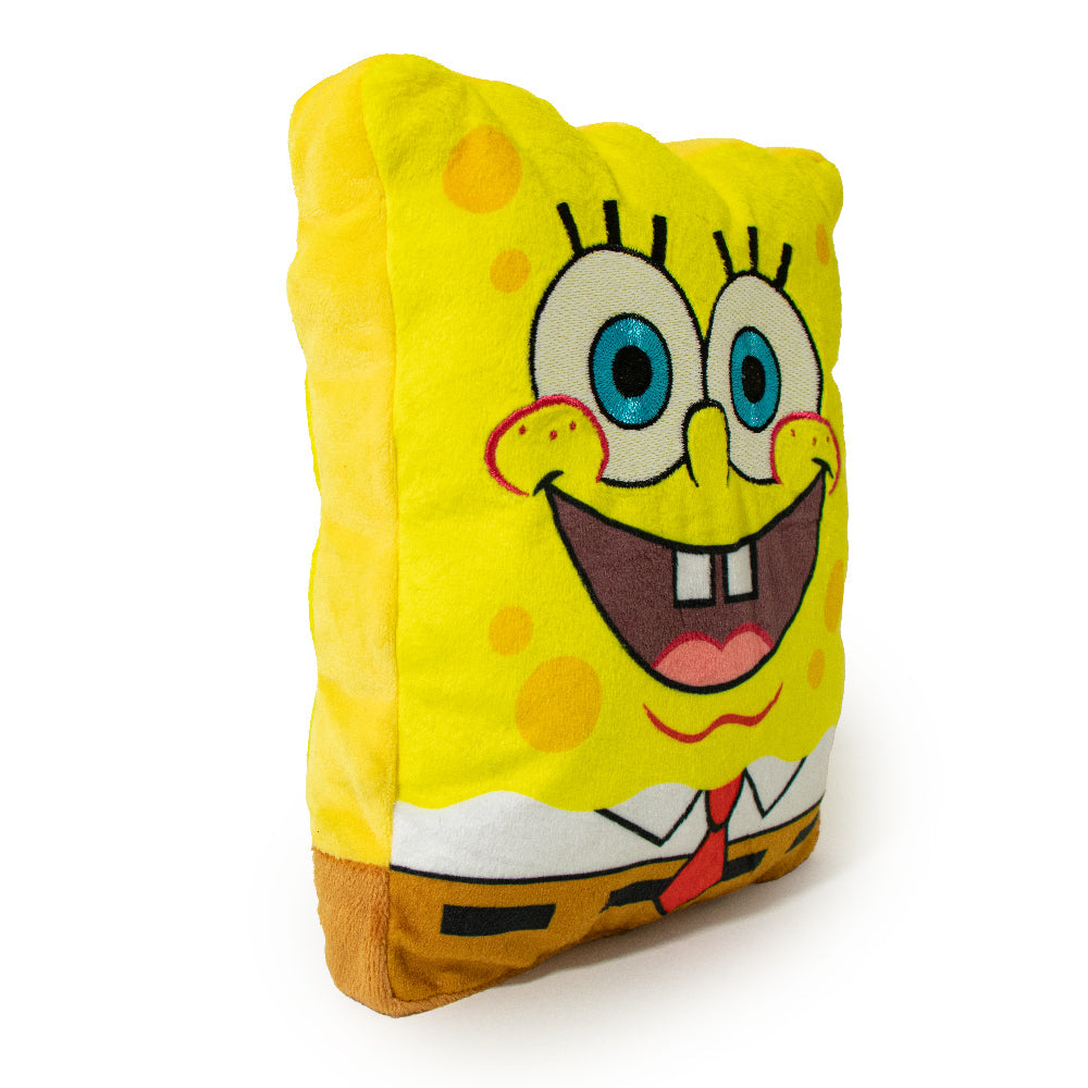 Dog Toy Squeaker Plush - SpongeBob SquarePants Open Mouth Smile Body