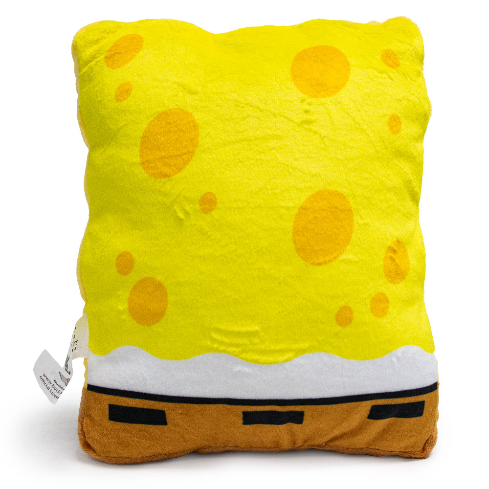 Dog Toy Squeaker Plush - SpongeBob SquarePants Open Mouth Smile Body