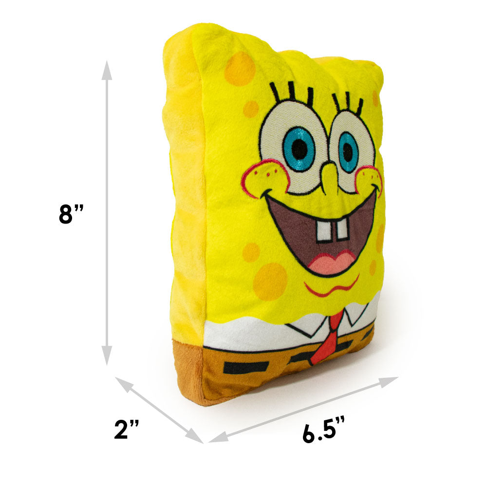 Dog Toy Squeaker Plush - SpongeBob SquarePants Open Mouth Smile Body