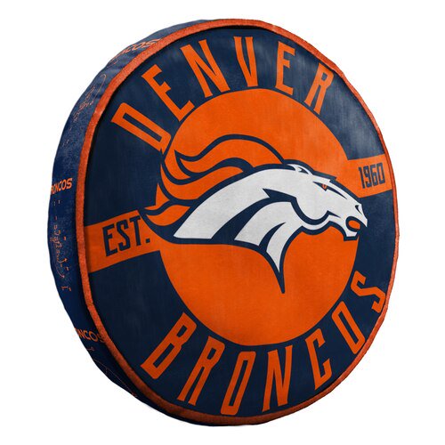 Denver Broncos 15" Cloud Pillow