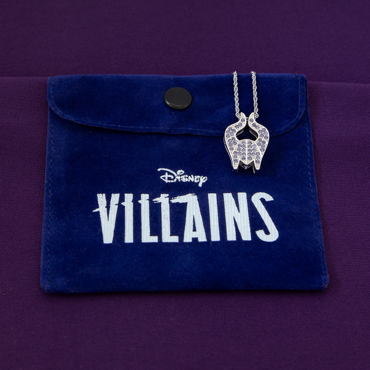Disney X RockLove DISNEY SLEEPING BEAUTY Maleficent Iconic Villains Necklace