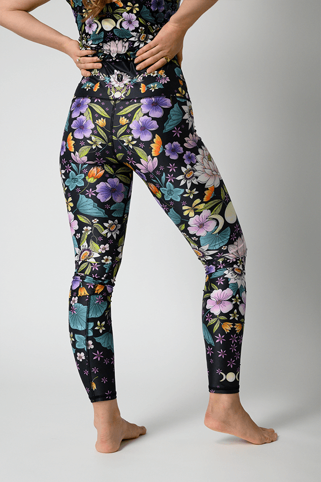 Divine Feminine Printed Yoga Leggings
