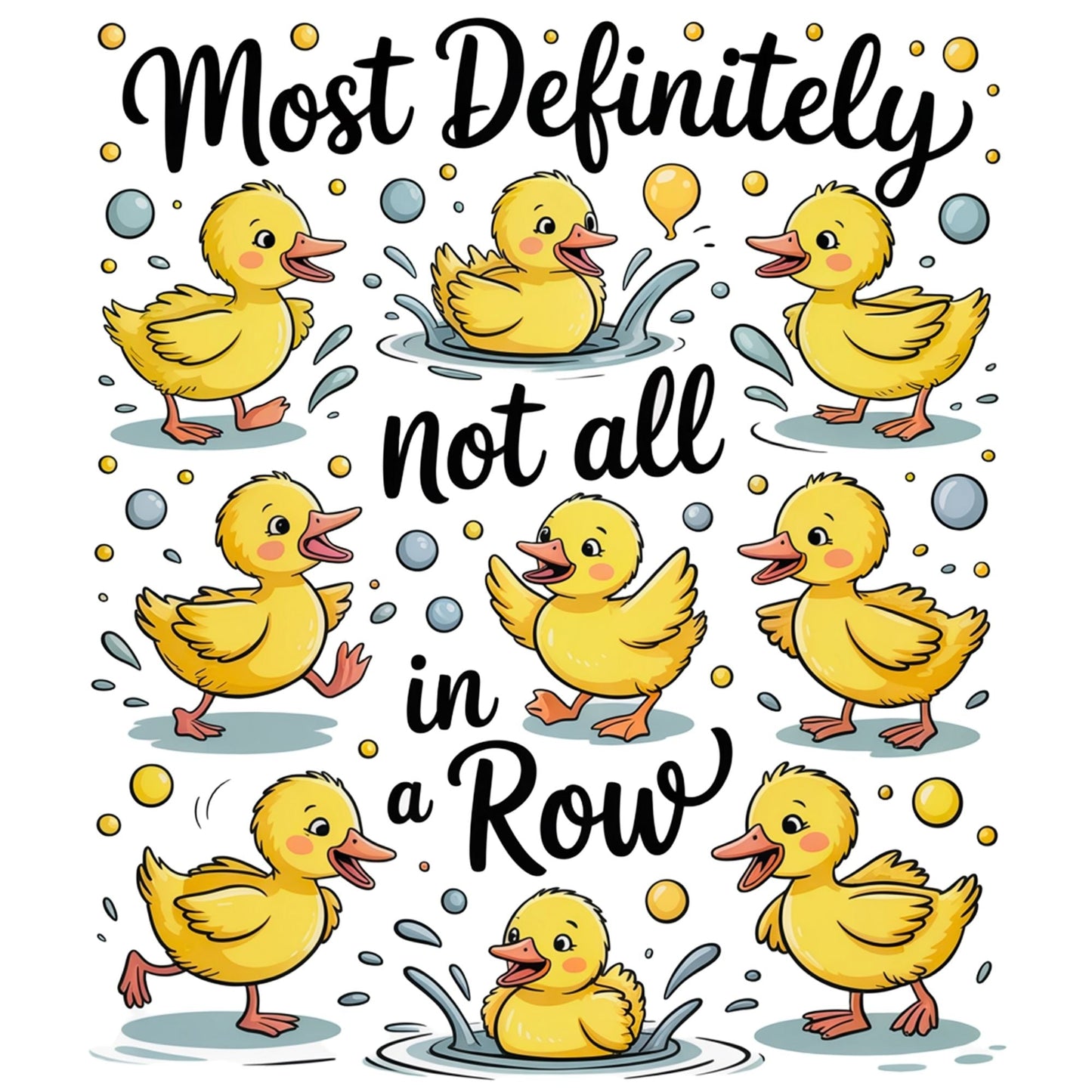 Ducks Not in a Row