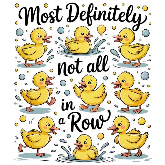 Ducks Not in a Row