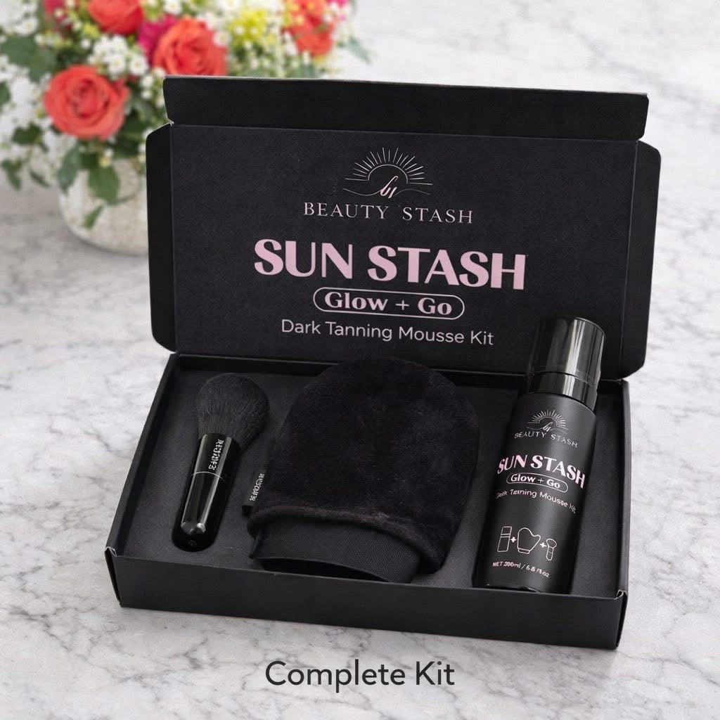 Sun Stash Glow + Go Complete Tanning Kit