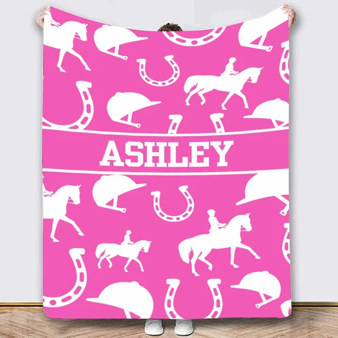 Custom Name Sport Blanket *CIJ SPECIAL* PREORDER CLOSES 8/2, ETA LATE SEPT.