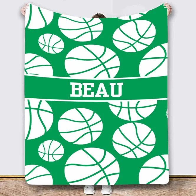 Custom Name Sport Blanket *CIJ SPECIAL* PREORDER CLOSES 8/2, ETA LATE SEPT.