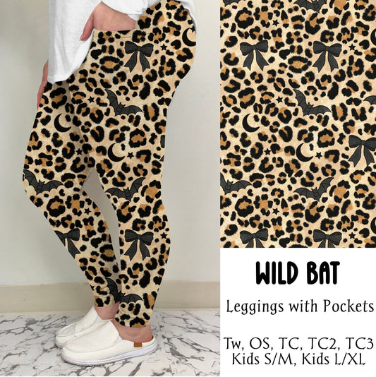 Wild Bat Leggings/Joggers | Preorder Closes 7/28, ETA Mid Sept.