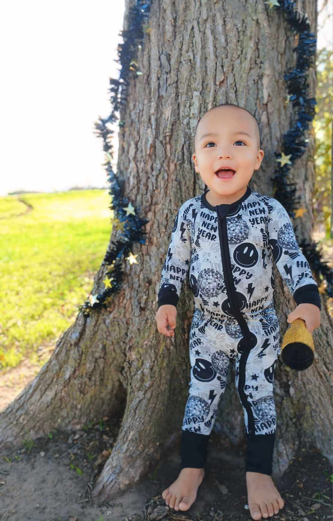 Happy New Year Bamboo Sleeper