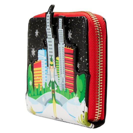 Loungefly Elf - Buddy in Manhattan Zip Around Wallet
