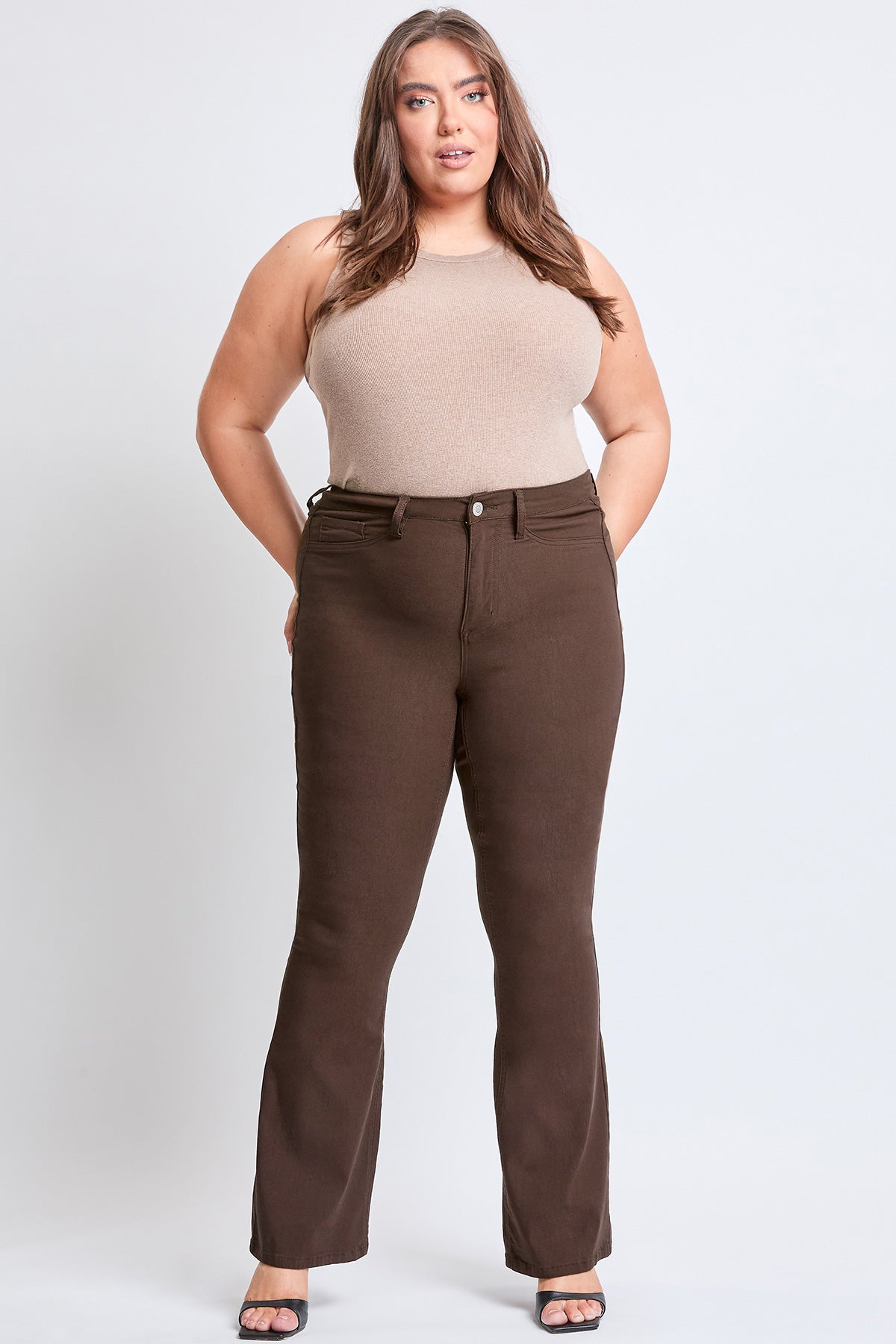 Women's Plus   Hyperstretch Flare Pants