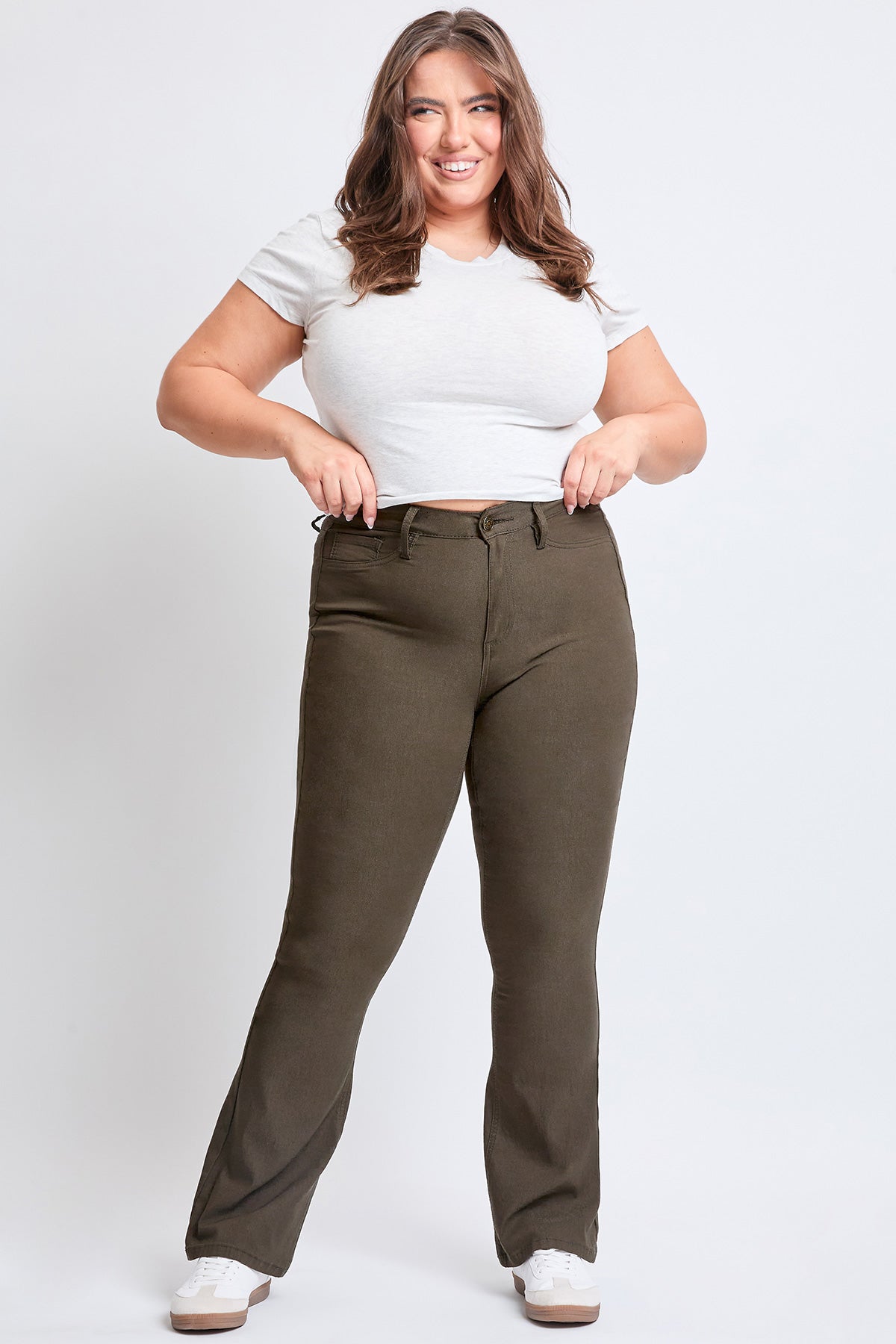 Women's Plus   Hyperstretch Flare Pants