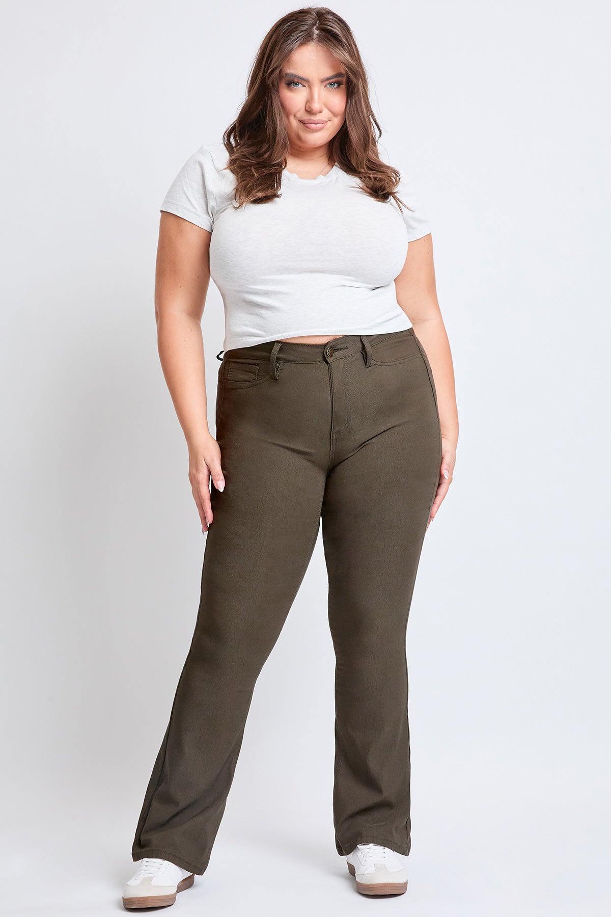 Women's Plus   Hyperstretch Flare Pants