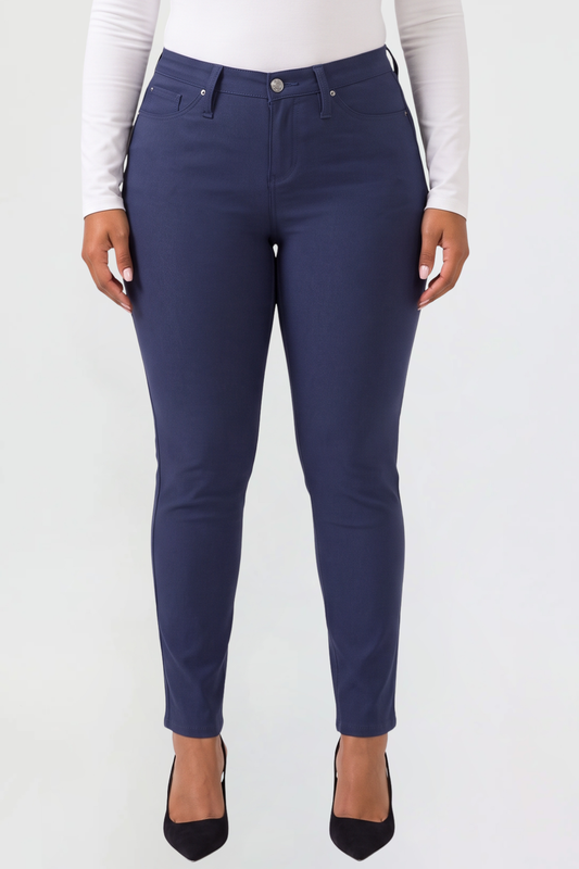 Women's Plus Hyperstretch Skinny Mid Rise Pants
