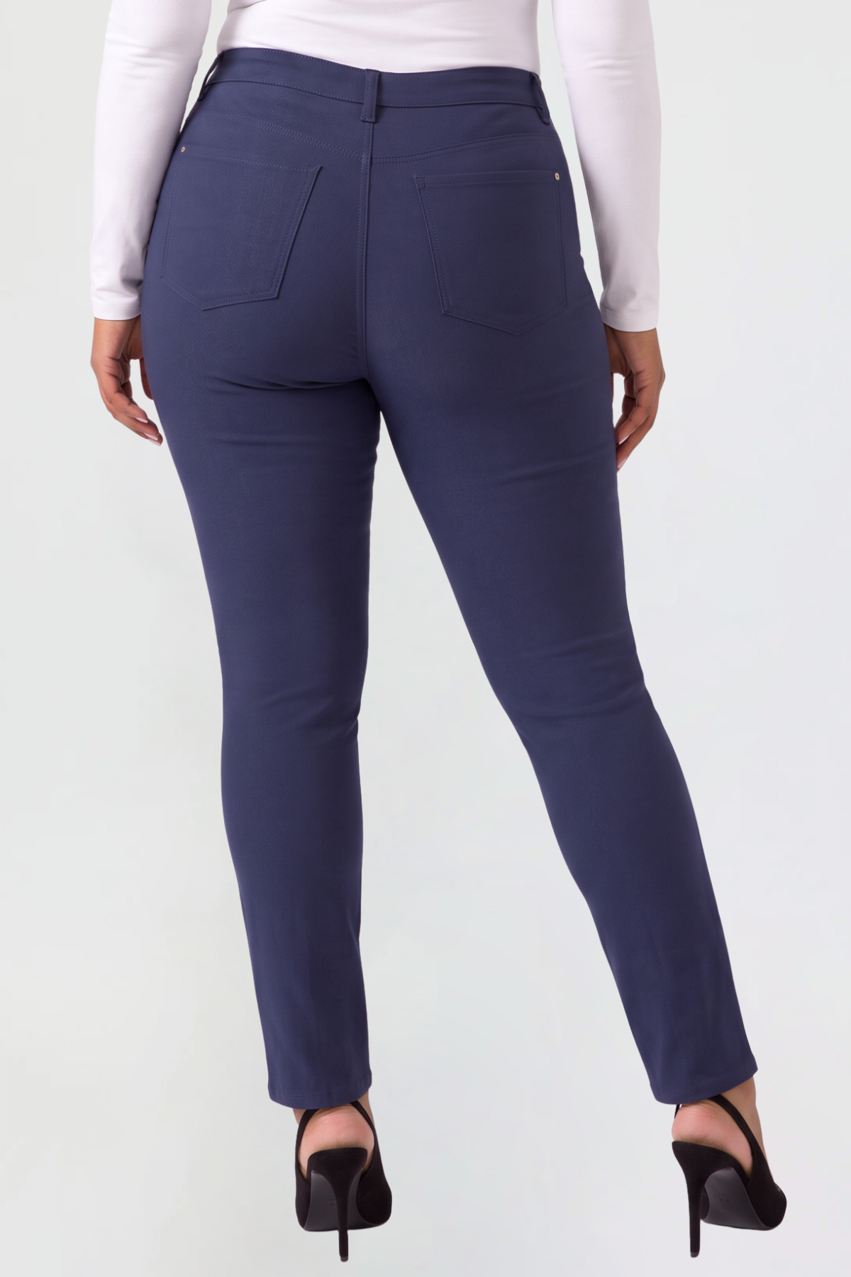 Women's Plus Hyperstretch Skinny Mid Rise Pants