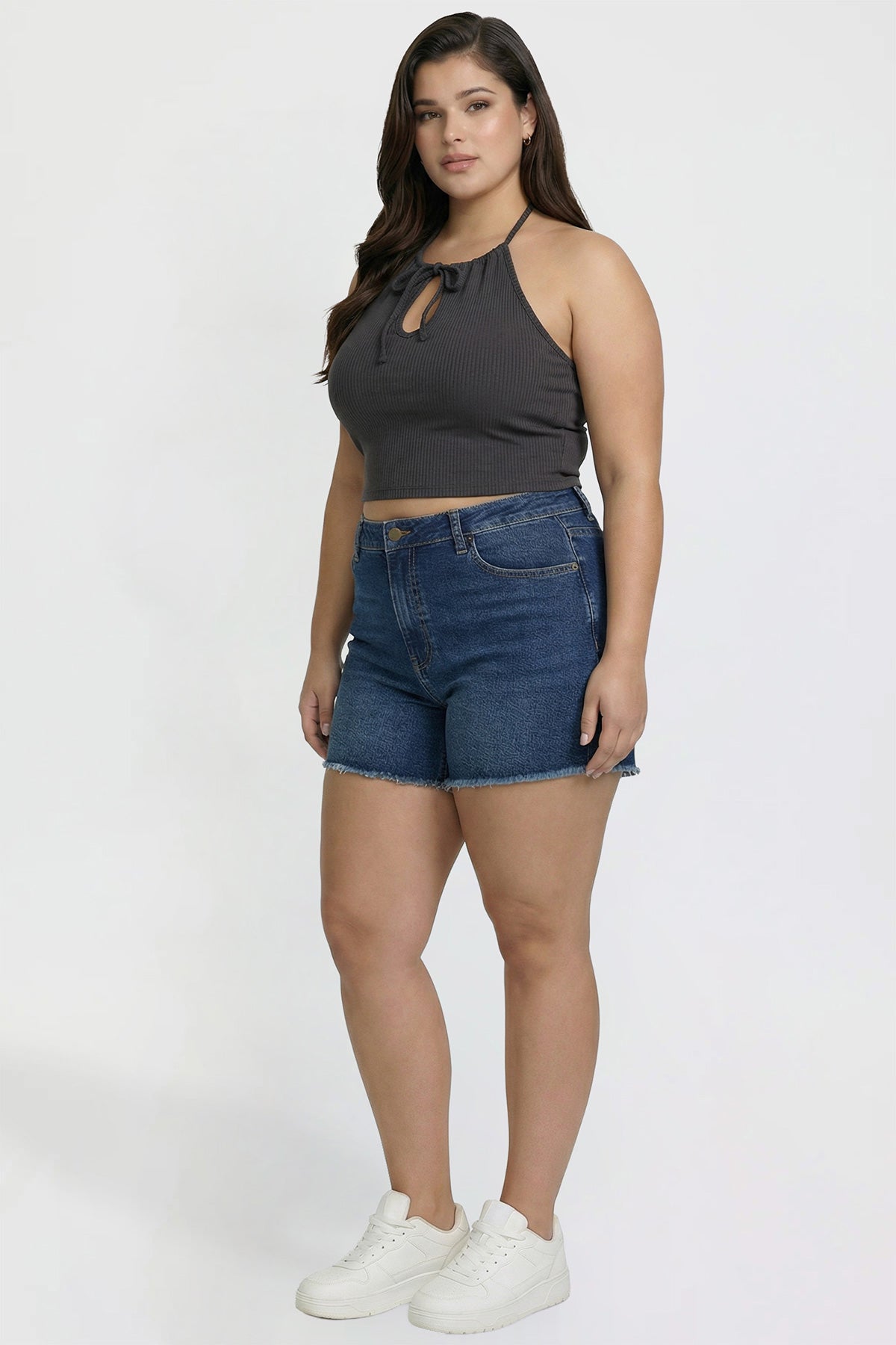 Women's Plus Luxe Short with Raw Hem