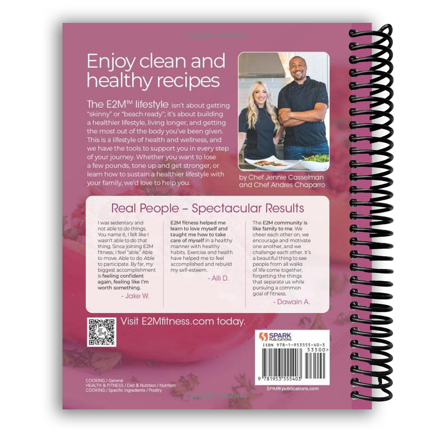 Eager 2 Cook, Healthy Recipes for Healthy Living: Beef & Poultry (Spiral Bound)