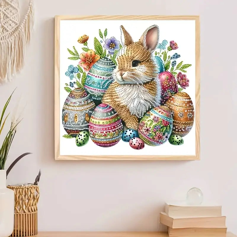Easter Bunny & Eggs Partial
