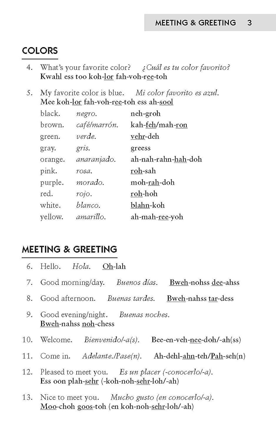 Easy Spanish Phrase Book NEW EDITION: Over 700 Phrases for Everyday Use (Dover Language Guides Spanish) (Spiral Bound)