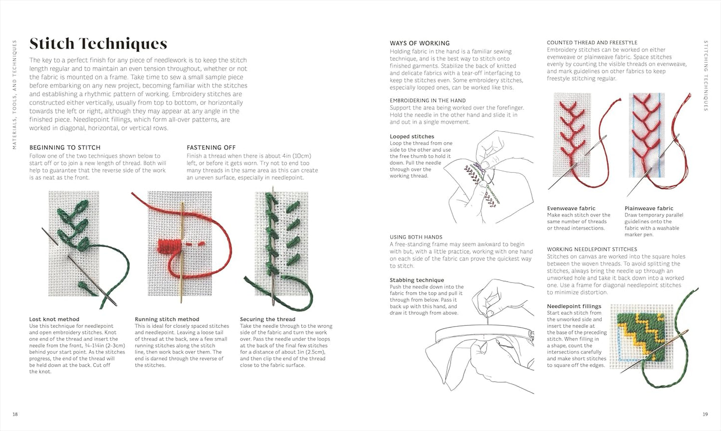 Embroidery: The Ideal Guide to Stitching, Whatever Your Level of Expertise (Spiral Bound)