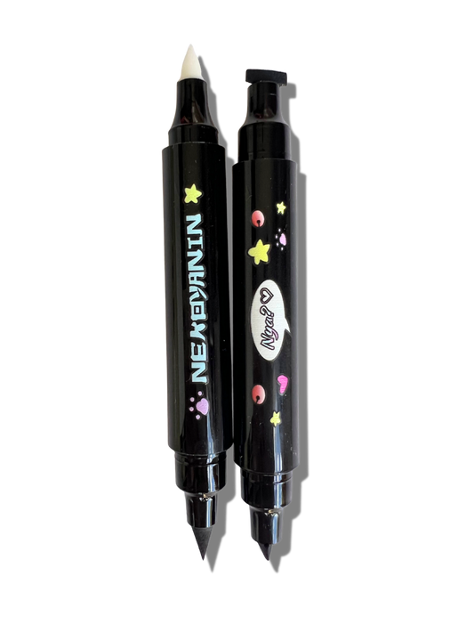 Cat Girl Winged Eyeliner Stamp & Eraser