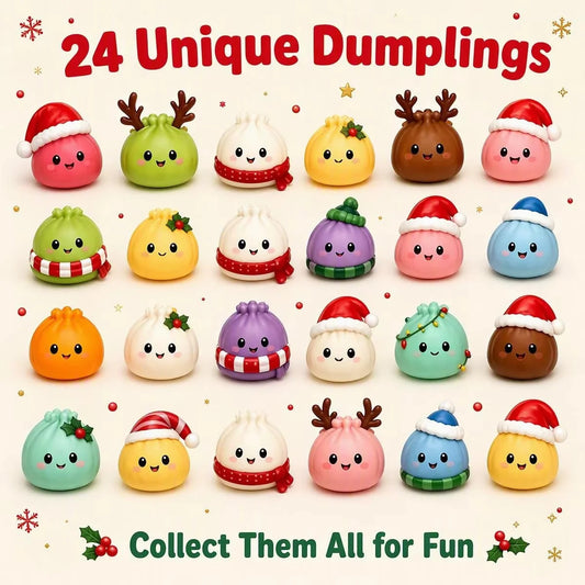 Viral Dumpling Advent Calendar Squishy (PREORDER CLOSES 9/22, ETA LATE OCT.)