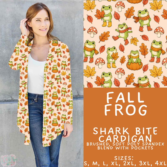 Batch #578 - July Request Run - Closes 8/31 - ETA late October - Fall Frog Cardigan