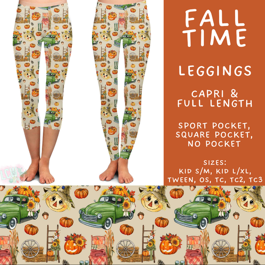 Batch #582 - Hello Fall 3 - Closes 9/7 - ETA early Nov - Fall Time Full and Capri Length Leggings